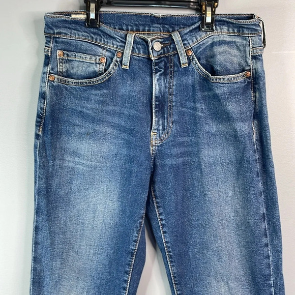 LEVIS 541 Premium Athletic Taper Mens Jeans Blue Medium Wash Big E Size 31x30 - Picture 3 of 14